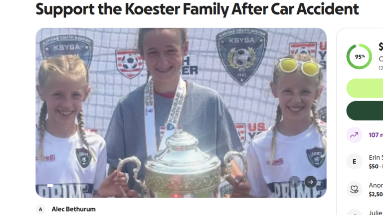 Koester family GoFundMe